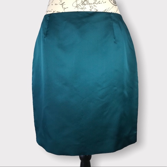 Versace, Silk Mini Pencil Skirt, Size IT 44/L - Picture 2 of 16